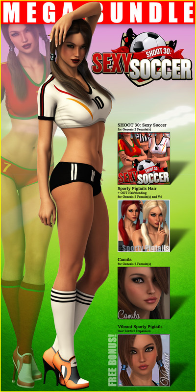 SHOOT 30: Sexy Soccer MEGA Bundle