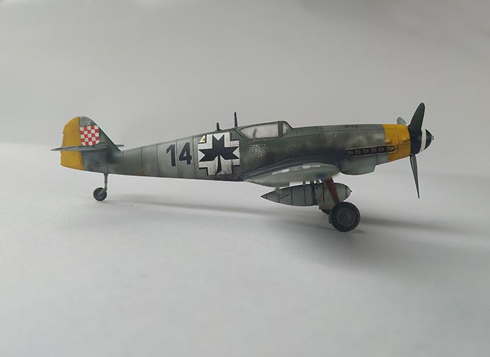 Bf-109G 2.Lj. AZ model i Revell 1/72 Pt.II IMG-20201024-123304