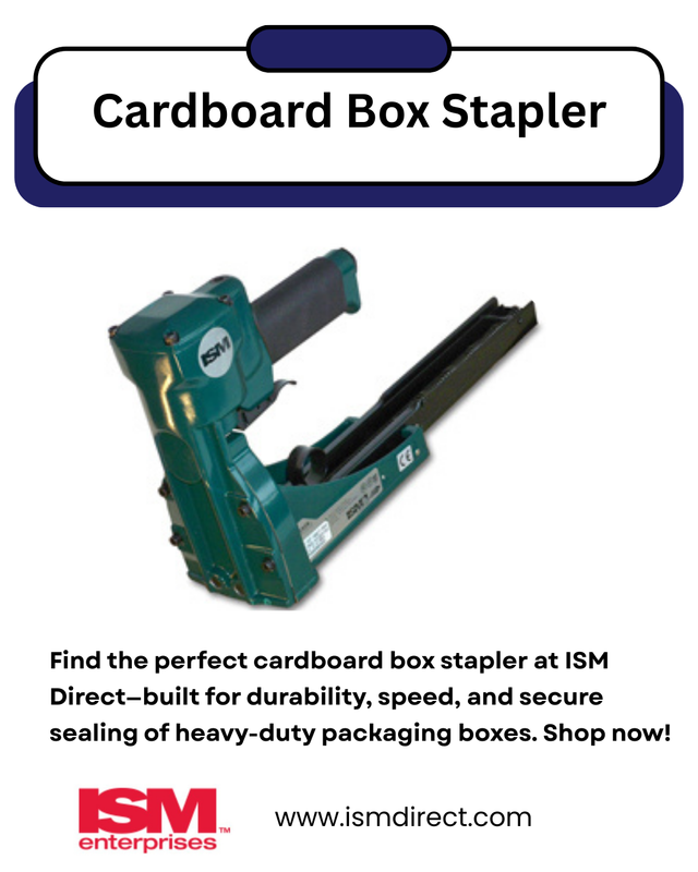 Cardboard Box Stapler
