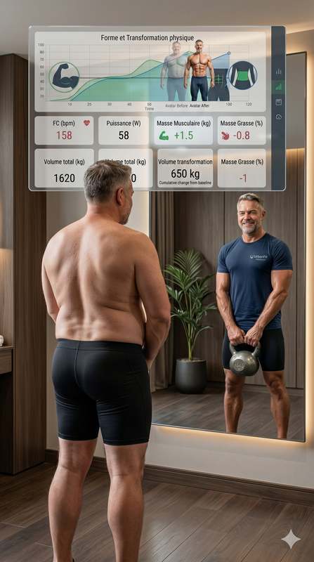 Suivi des objectifs de transformation physique