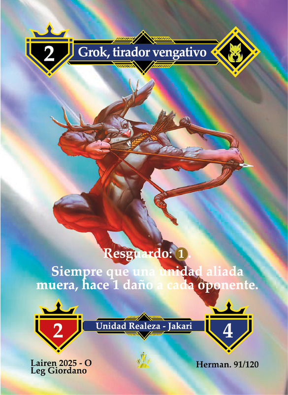 GROK, TIRADOR VENGATIVO