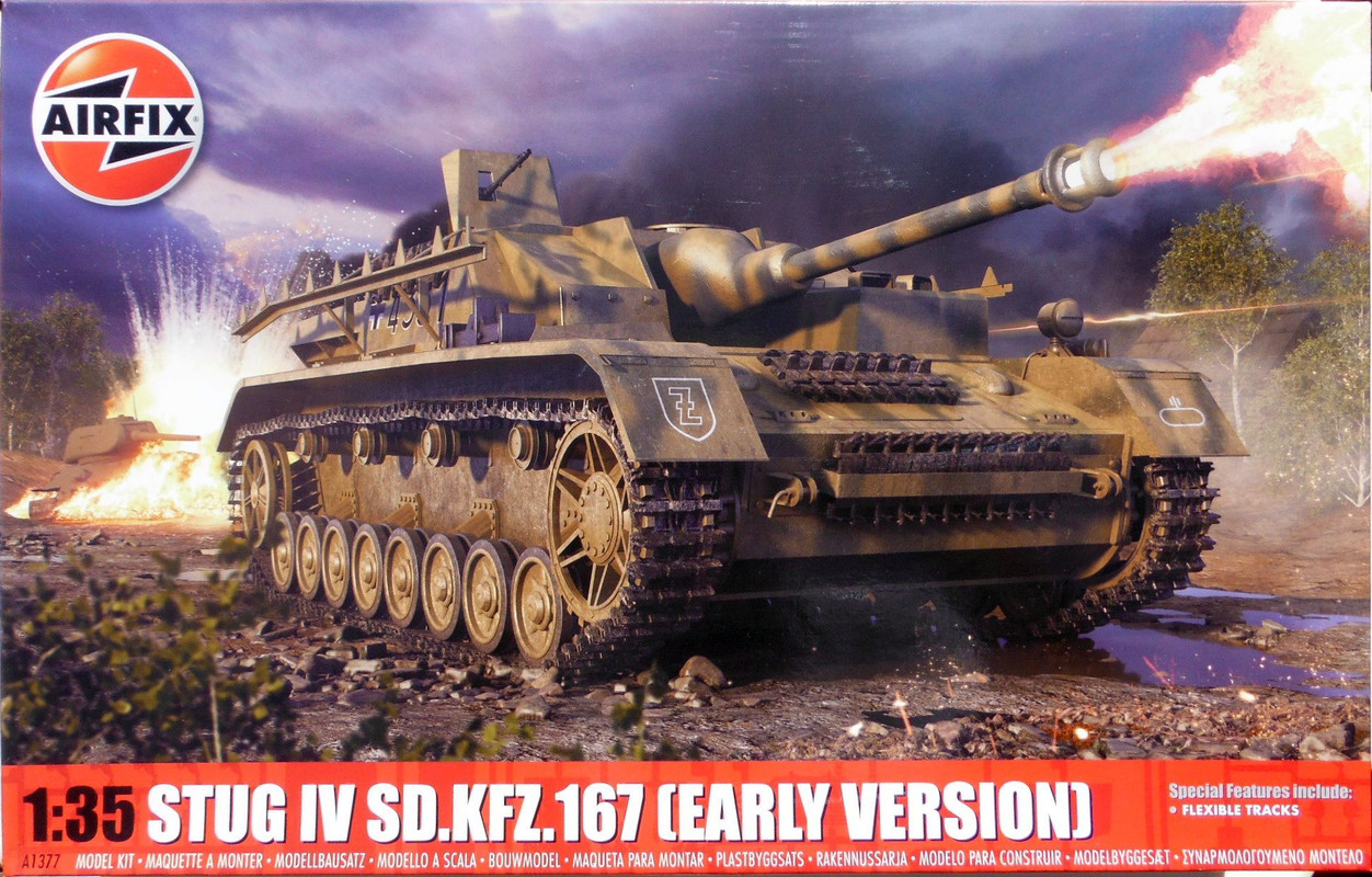 Airfix 35 Stug IV Sd.Kfz.167 (Early Version) (A1377)
