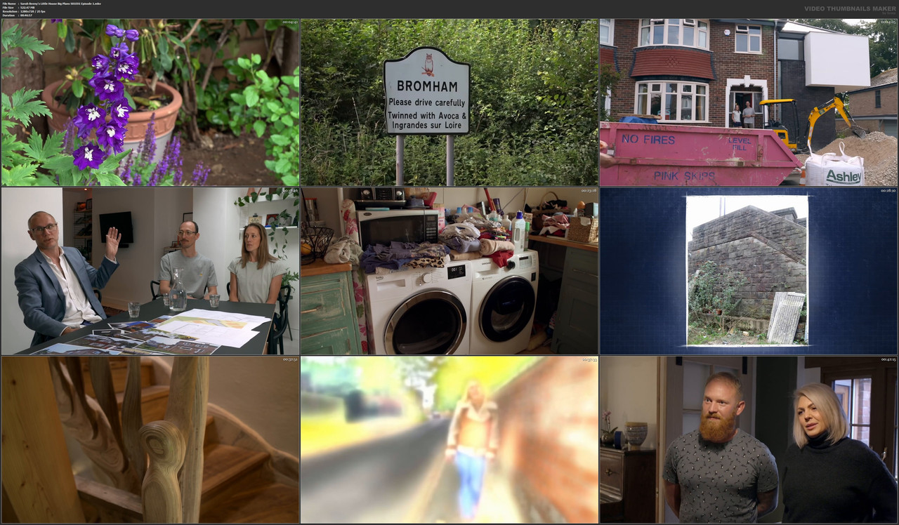 Sarah Beeny's Little House Big Plans S01E01 Episode 1.mkv