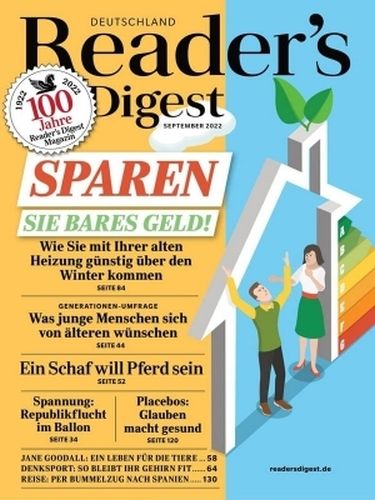 Cover: Readers Digest Magazin No 09 September 2022