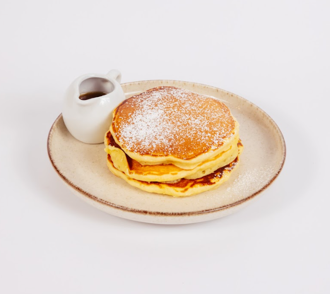 Pancakes con sciroppo d'acero gluten free