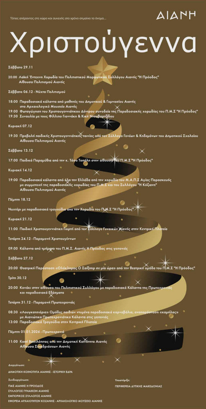 Χριστούγεννα στην Αιανή