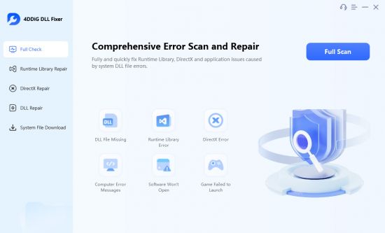 4DDiG DLL Fixer 1.0.0.12 (x86/x64) 4DDiG DLL Fixer 1.0.0.12 (x86/x64)