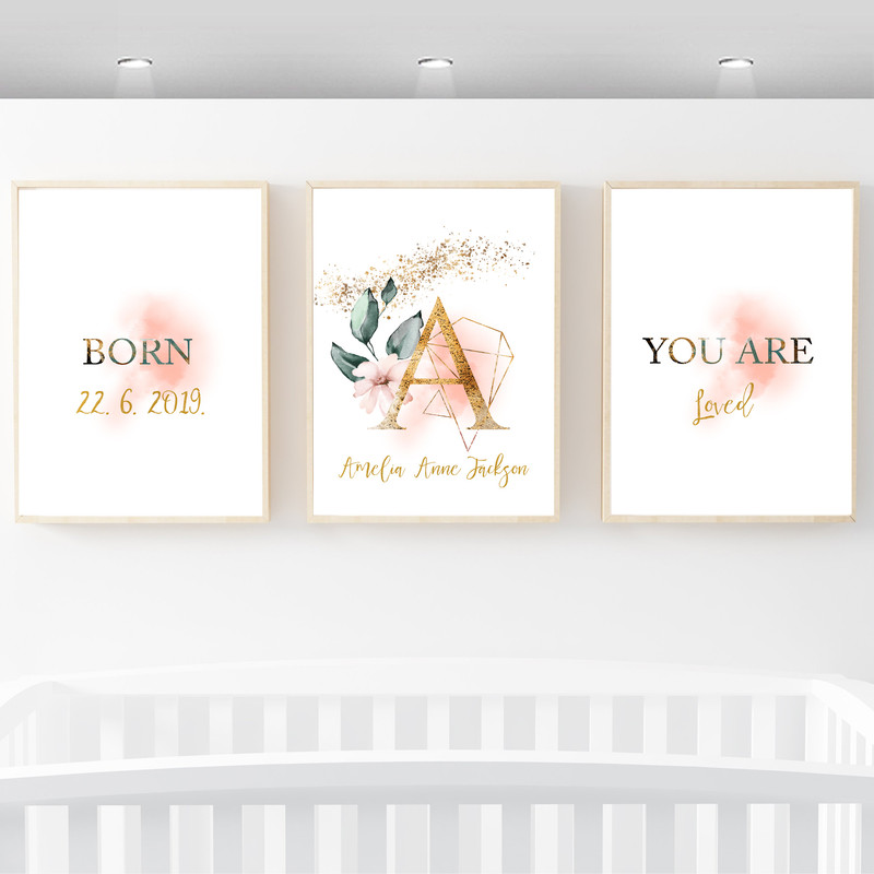 nursery name prints