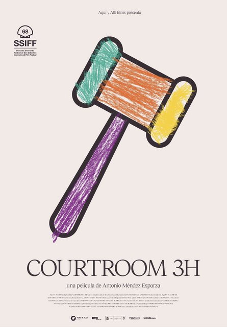 “COURTROOM 3H”, DE ANTONIO MÉNDEZ ESPARZA, LLEGARÁ A LOS CINES EL 25 DE SEPTIEMBRE PREVIO PASO POR SAN SEBASTIÁN