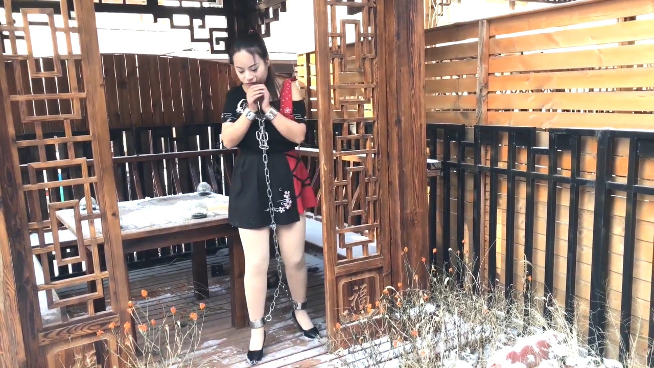丽佳美苑 潇潇暖阳迎春雪中玩耍.mp4_20210225_185251.988