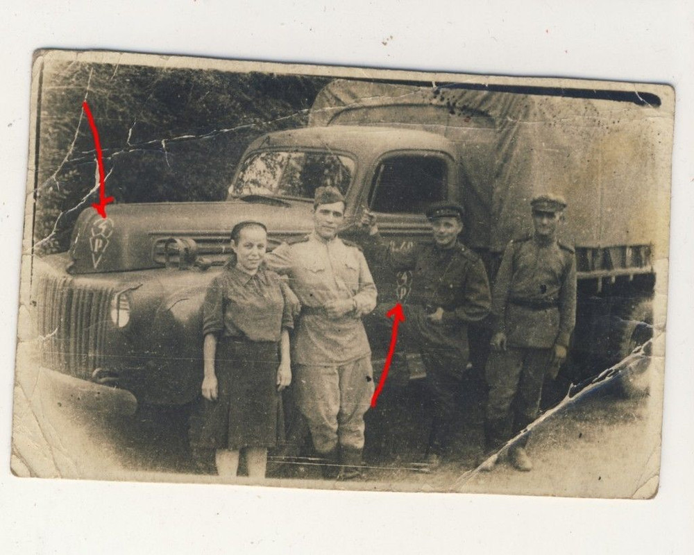 Foto ca. 1940 Russland - ROTE ARMEE - Militär-LK