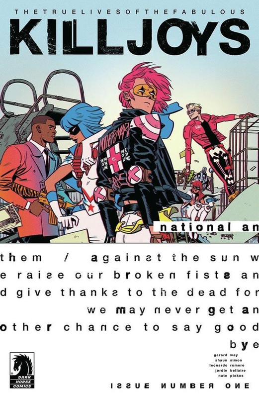 AltPress, "THE KILLJOYS RETURN IN GERARD WAY AND SHAUN SIMON’S ‘NATIONAL ANTHEM’ COMIC" [Traducción] [21.07.2020] Killjoys-National-Anthem-1