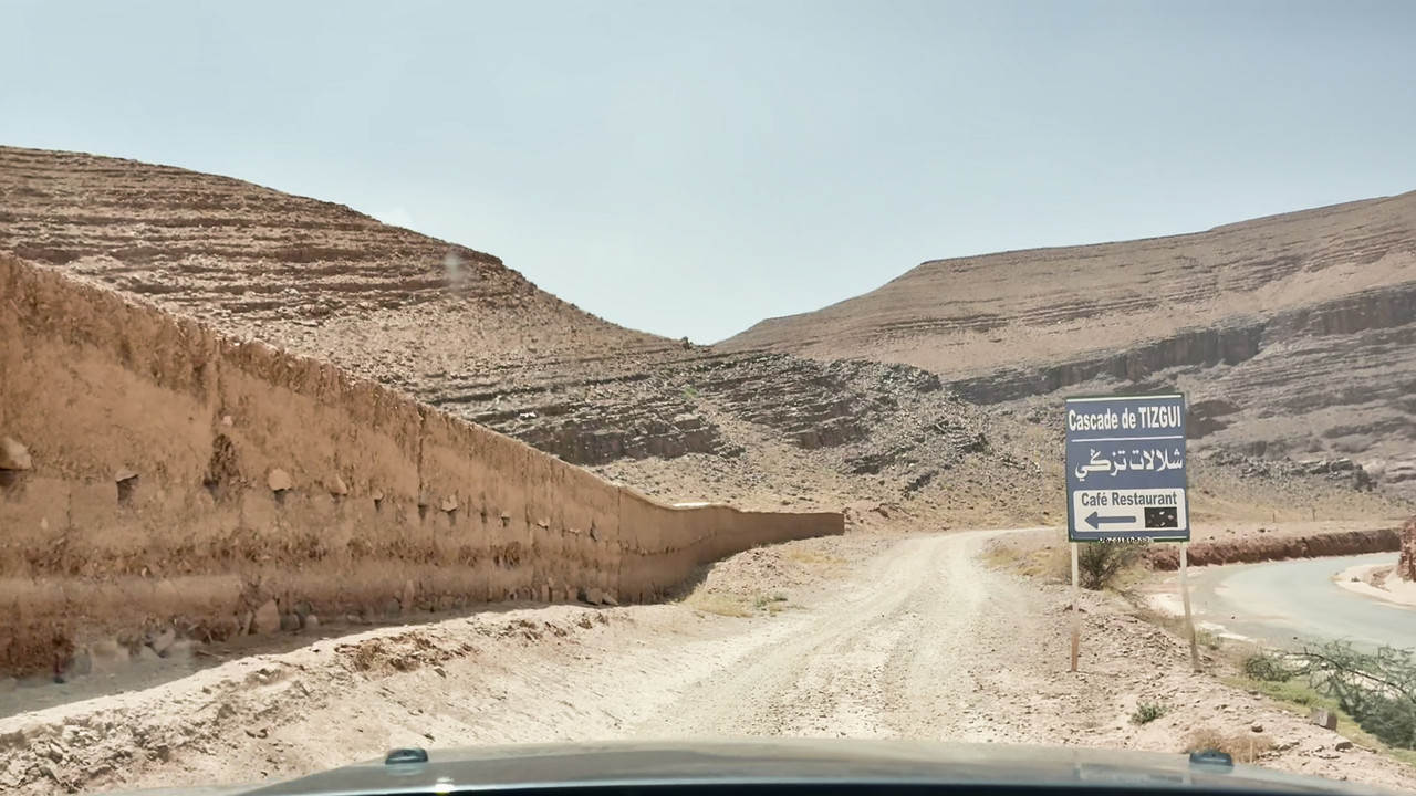 La cascada de Tizgui - El Valle del Drâa, la gran arteria del sur de Marruecos (6)