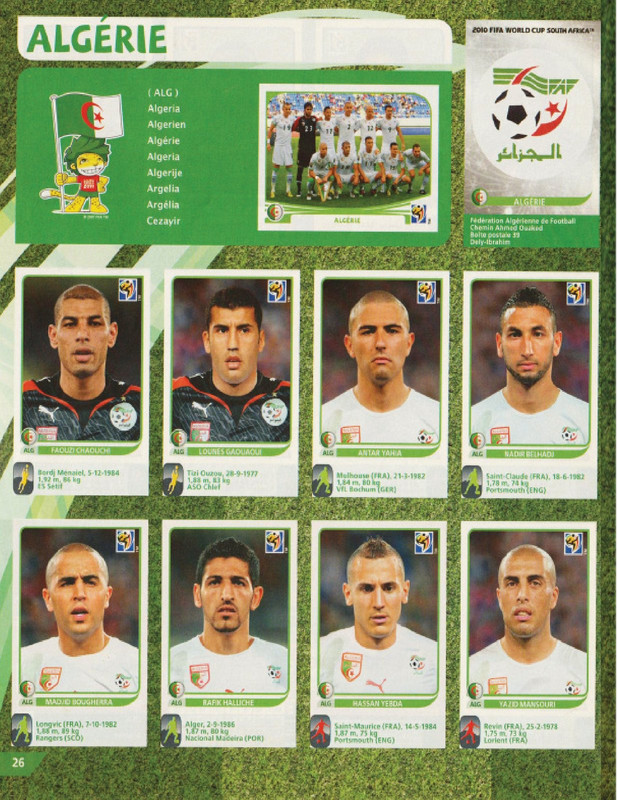 Album Panini Sudáfrica 2010-26