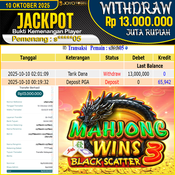 jackpot-slot-pragmatic-play-mahjong-wins-3-black-scatter-wd-rp-13000000--dibayar-lunas-di-joyotogel