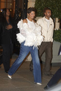 Zendaya-Braless-White-Top-Paris383