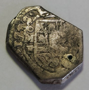 4 Reales de Felipe V - México, 1732. Resello indonesio. IMG-20210220-115814-2
