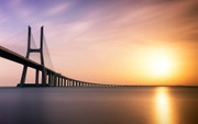 vasco-da-gama-bridge-sunset-portugal-4k-