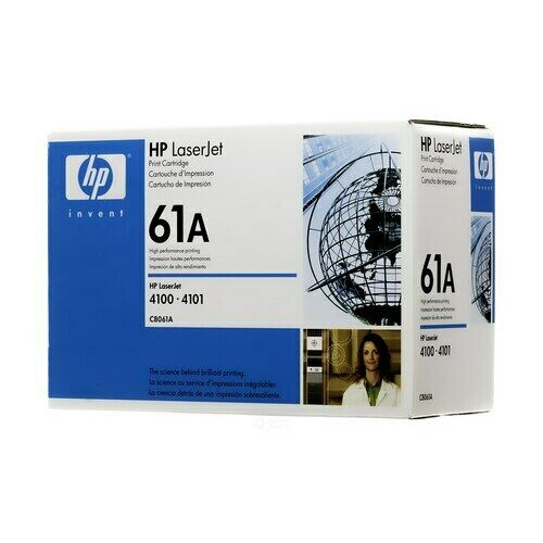 HP-61A-Toner-C8061A-originale-nuovo-nero-neu