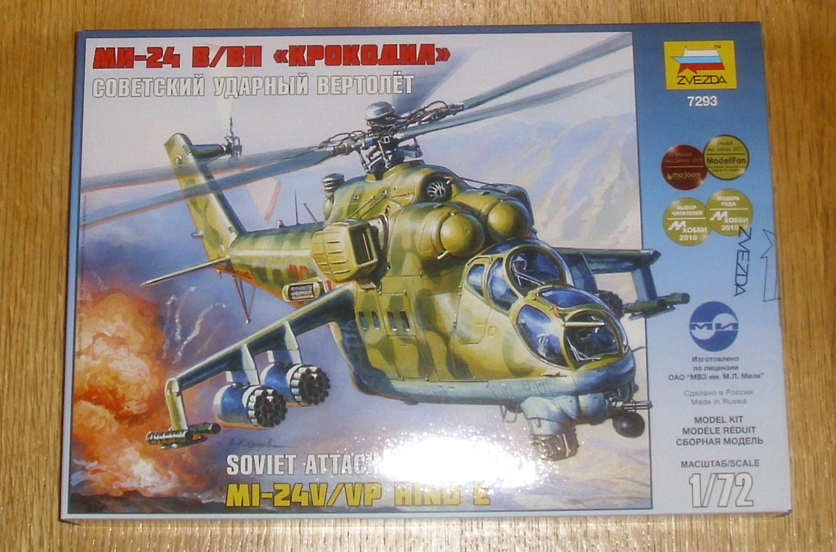 Mi-24 Hind, Zvezda 1/72 DSCI0303-2