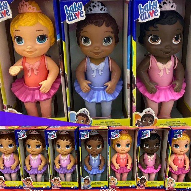 Baby Alive Doce Bailarina – 4 opções