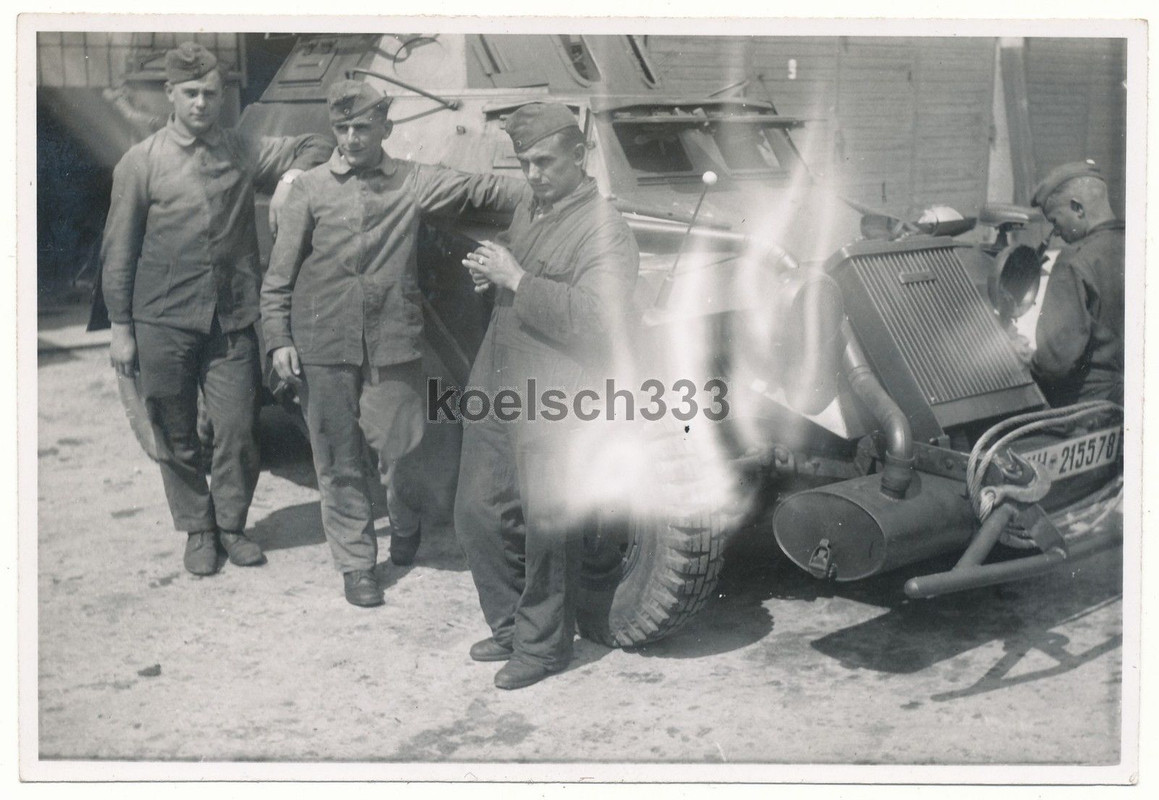 Panzerspähwagen Sd.Kfz. 222 Holzvergaser Technik