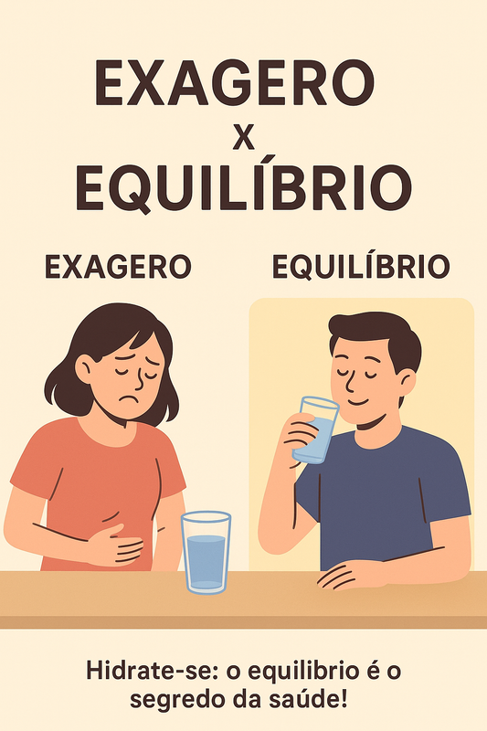 Exagero x Equilíbrio
