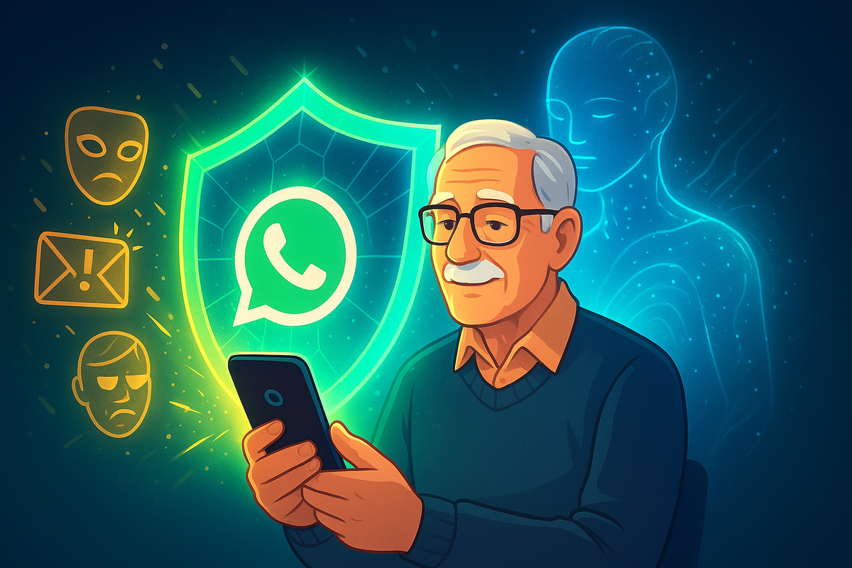 WhatsApp Declara Guerra aos Golpistas: Nova Proteção Foca em Idosos e Golpes Turbinados por IA