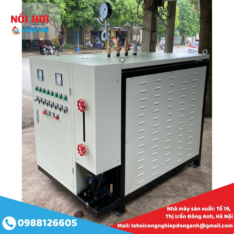 lò hơi điện 144kw