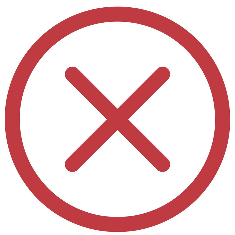 Not for you icon