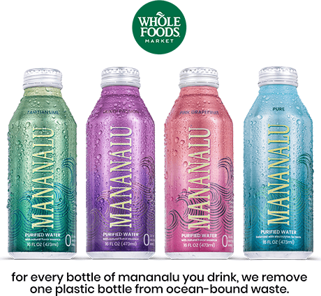 Get a Free Bottle of Mananalu Water at Whole Foods with Rebate