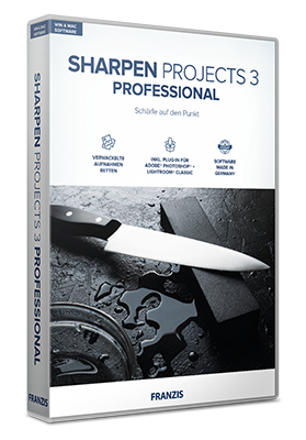 Franzis SHARPEN projects 3 professional Portable