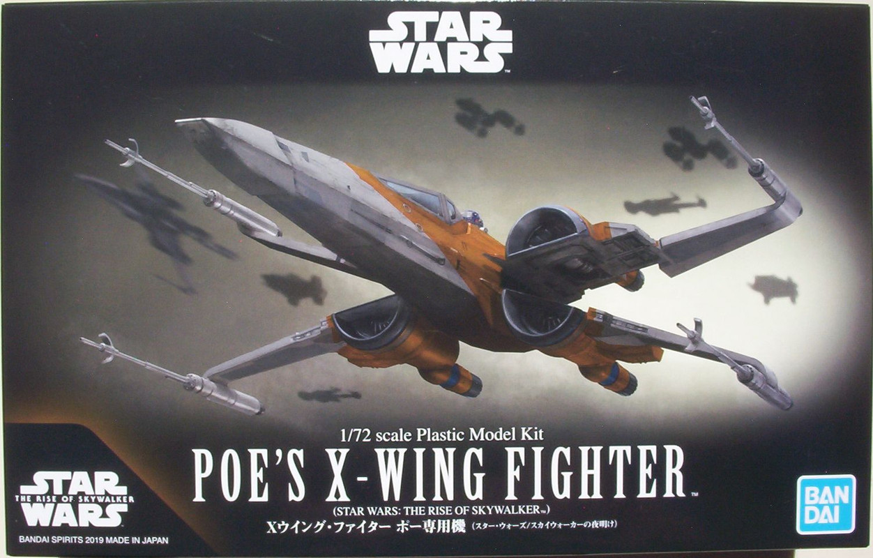 Bandai 72 Poe's X-Wing Fighter (TROS)
