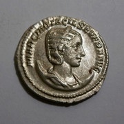 Antoniniano Otacilia Severa. PVDICITIA AVG. Pudicitia sedente a izq. Roma. IMG-1812