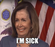 Pelosi sick