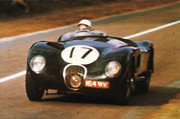 24 HEURES DU MANS YEAR BY YEAR PART ONE 1923-1969 - Page 30 53lm17-Jag-XK120-C-SMoss-PWalker-2