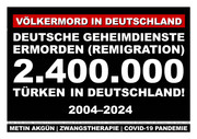 Deutsche Geheimdienste ermorden 2.400.000 Türken