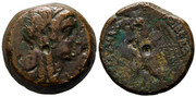 AE25 de Ptolomeo VI + Cleopatra I. Alexandría 1391604-1600612918