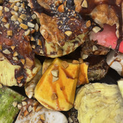 a close up look of Penang rojak replica