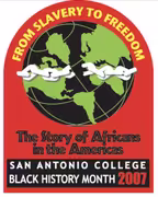 Logo for Black History Month, SAC