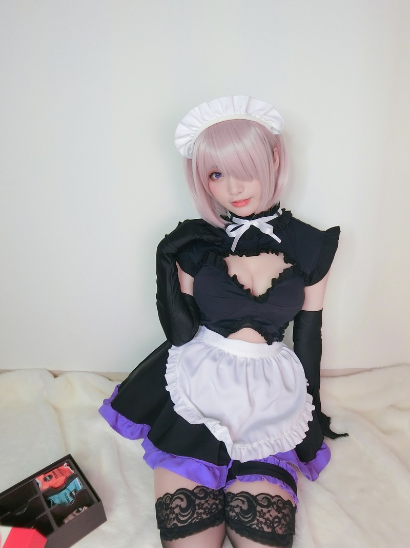 星野Saori 玛修 Mash Kyrielight Cosplay Fate系列写真【13P-64MB】插图