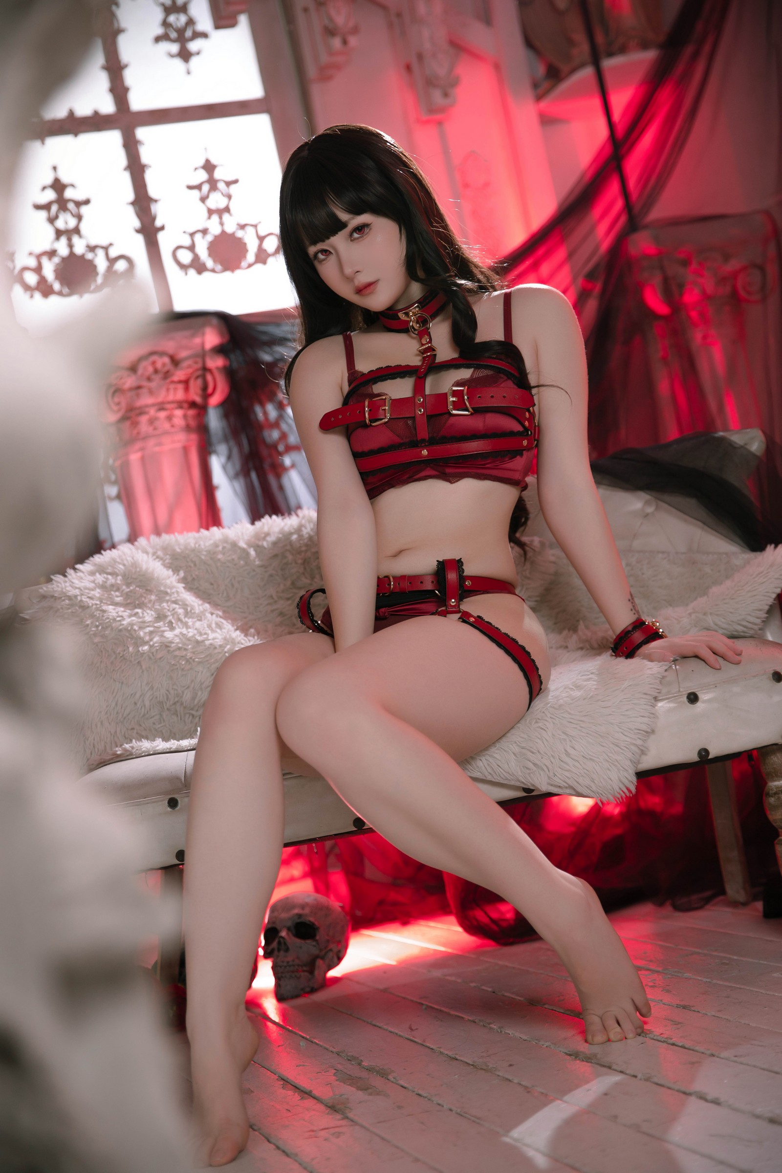 屿鱼 Yuyu 蔚蓝档案 晚安魔法 Cosplay 写真集（22P｜158MB）插图2