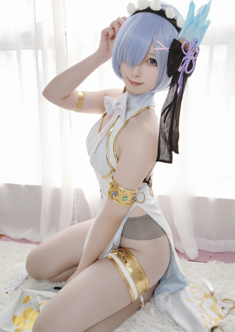 Asagiriai（愛ちゃん）ReZero 角色Cosplay写真图集 34P 高清美图合集 (285.5M)插图3