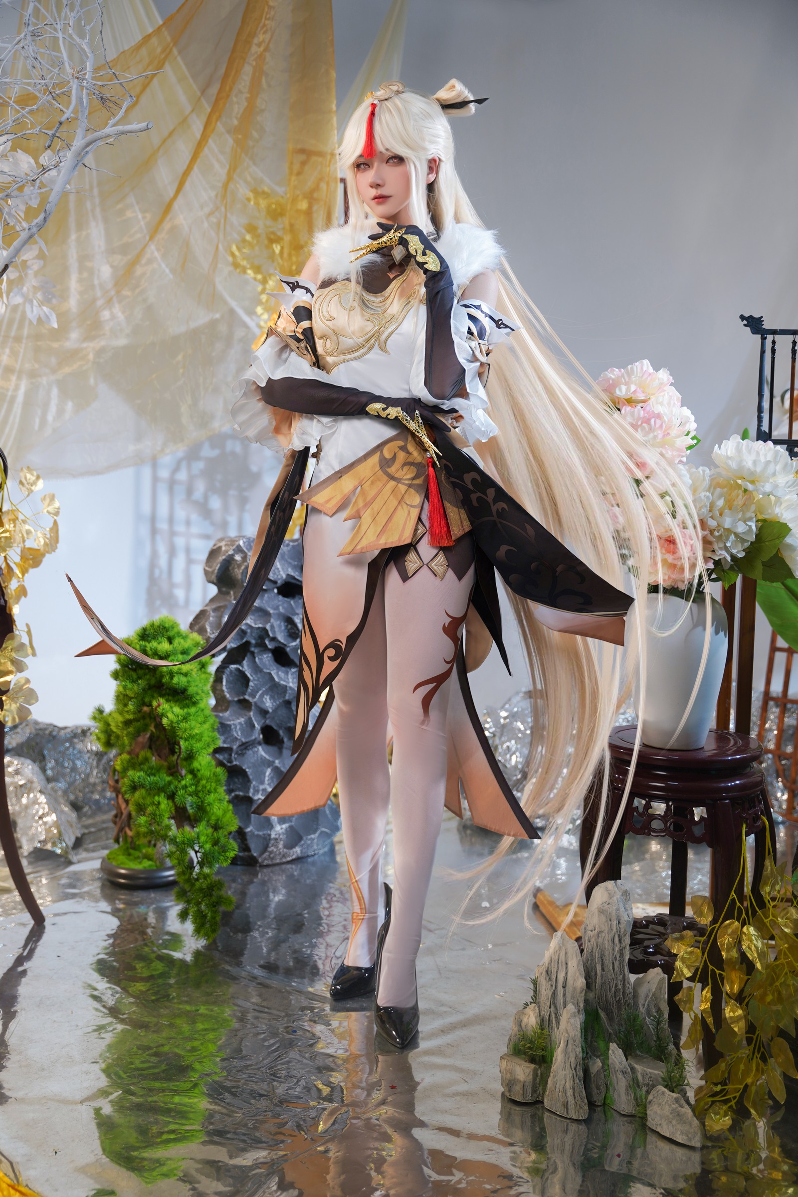 Seya-狮砸 – 原神 凝光 Cosplay 高清写真（9P-107MB）插图4