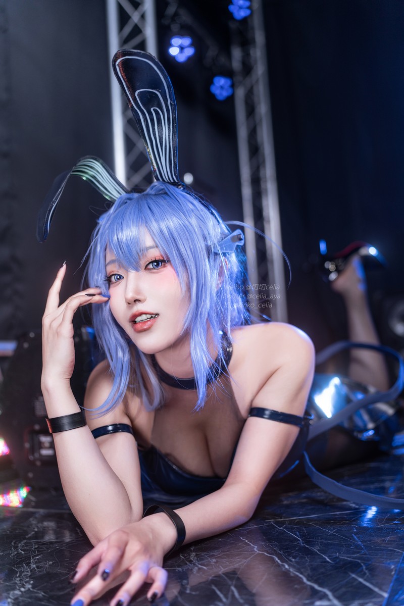 切切Celia 花园兔女郎 Bunny Cosplay 高清写真图集 41P插图6