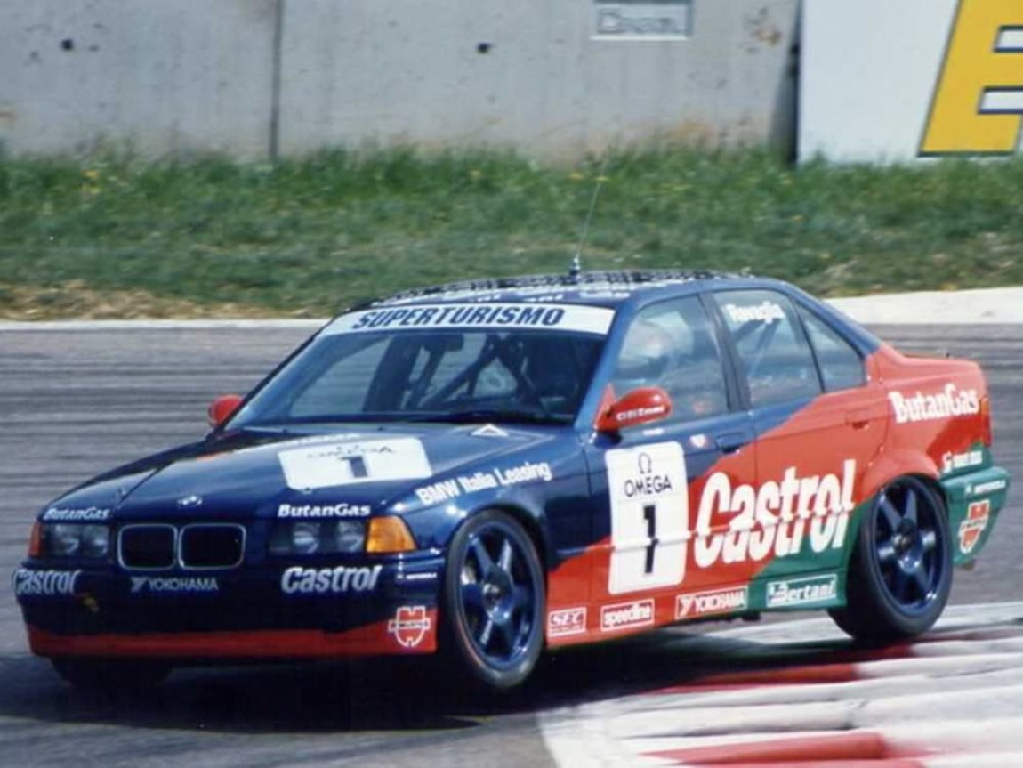 Miniature 1/43 BMW 318is (E36) Class 2 Ravaglia #1 - Minichamps 1994, Occasion Très Bon état