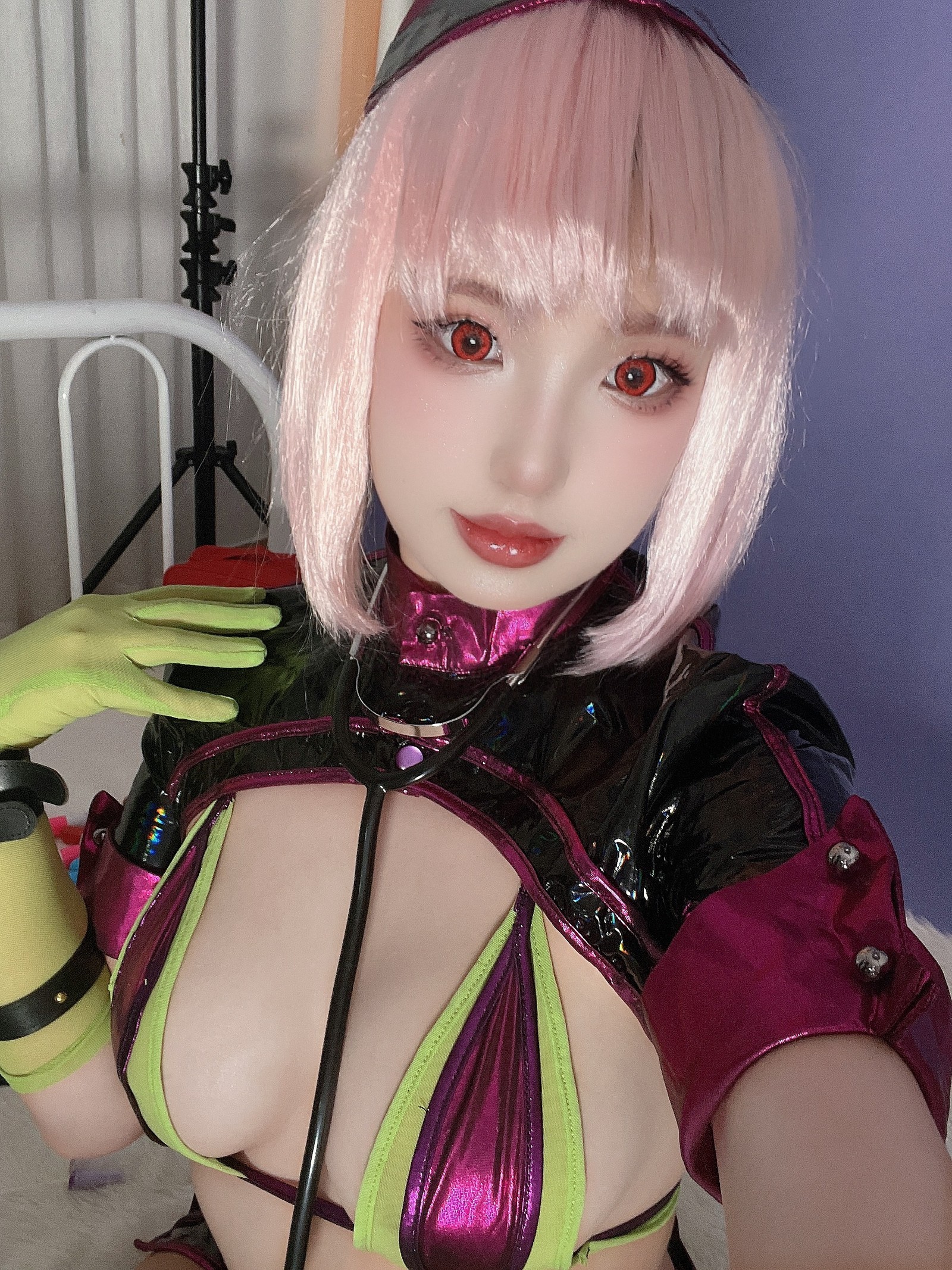 Puy Puy – 南丁格尔 万圣礼装 Nightingale Cosplay 写真视频（100P+8V-1.04GB）FGO插图
