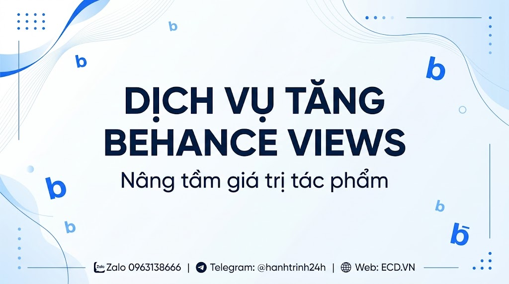 tăng behance views giá rẻ tăng lượt xem