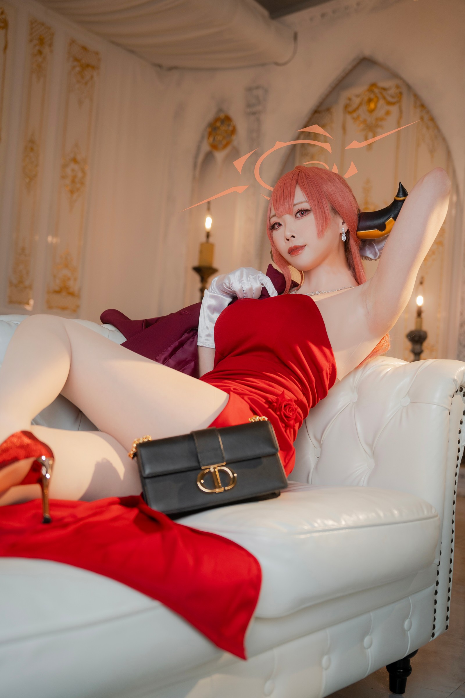 Maou Mo – Rikuhachima Aru Cosplay 高清写真（13P-149.3M）蔚蓝档案角色插图9