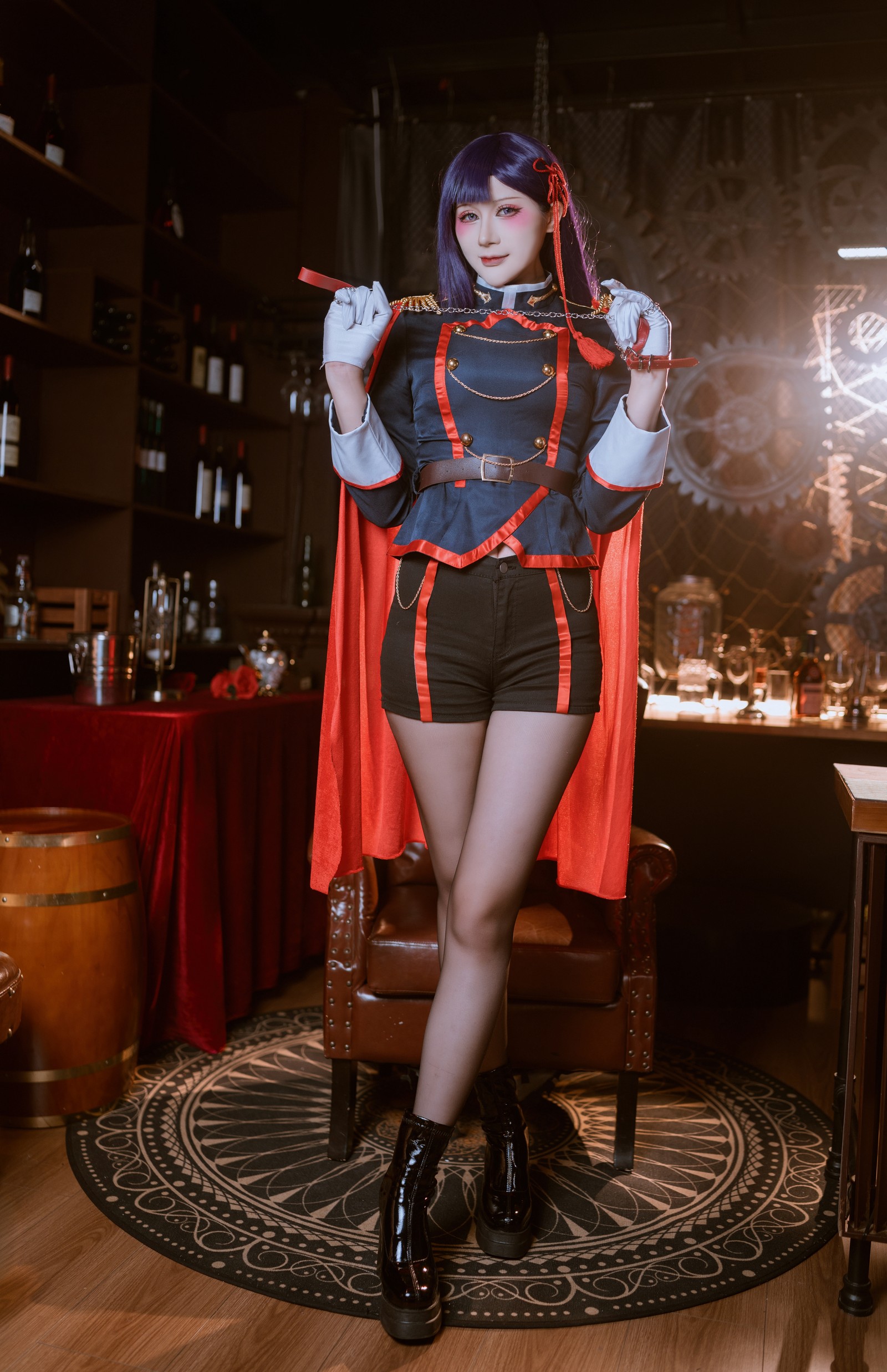 兔胖胖min – 魔都精兵的奴隶 山城恋 Cosplay 高清写真集（40P-575.4MB）插图5